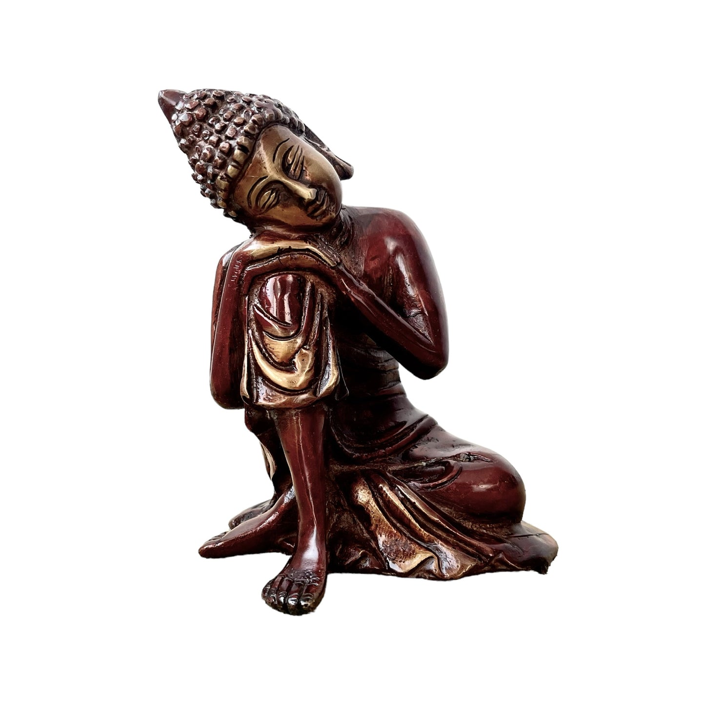 Estatua de Buda Durmiendo de Bronce