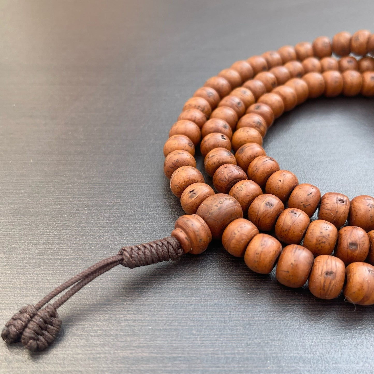 Japa Mala Auténtico de Semilla Sagrada de Bodhi de 11mm