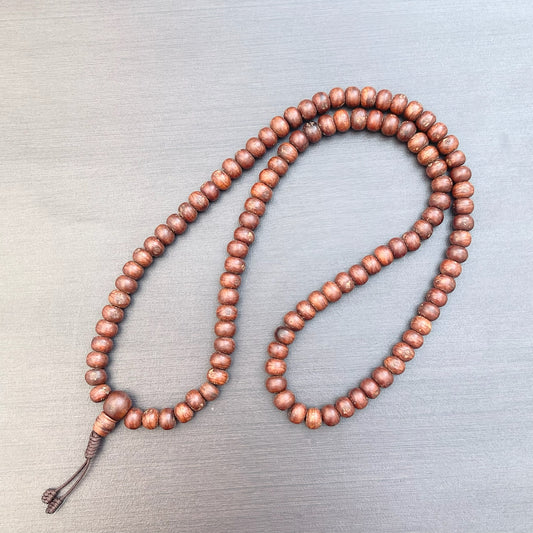 Japa Mala Auténtico de Semilla Sagrada de Bodhi con Ojo de 12mm