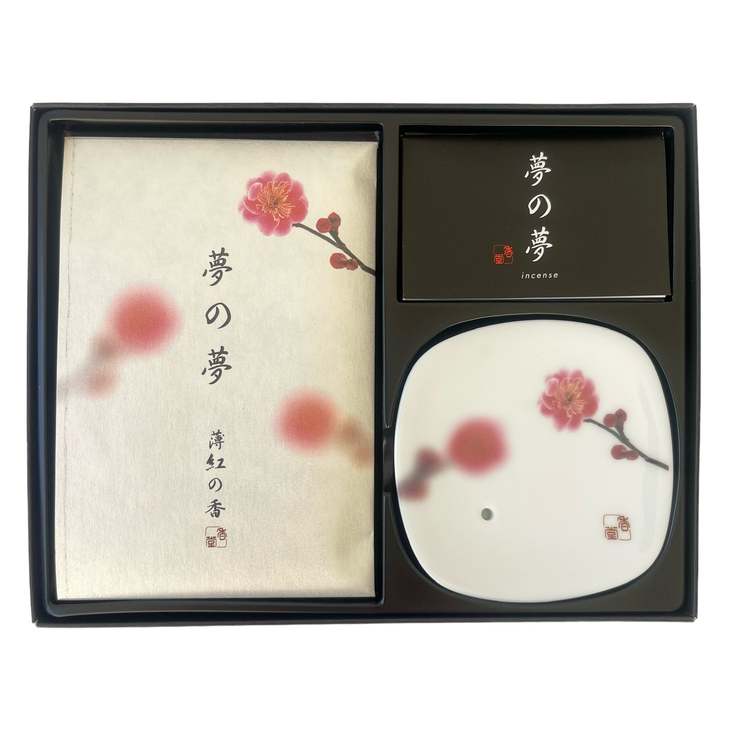 Incienso Japonés Yume-No-Yume Set de Regalo de Flor de Ciruelo Rosa