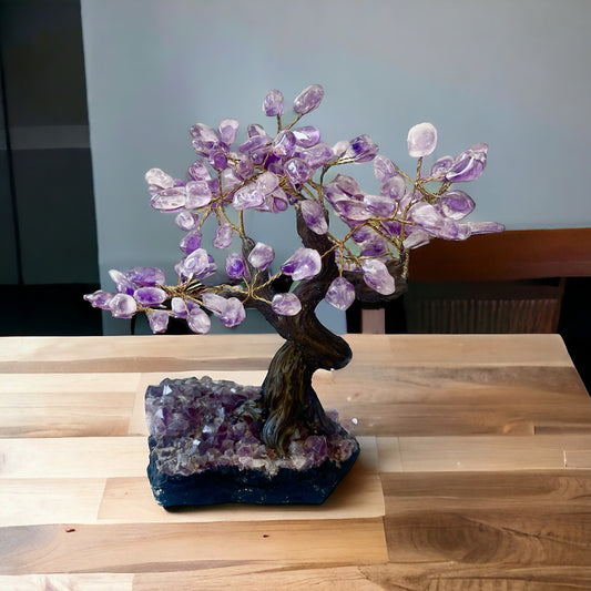 Bonsai Cuarzo Amatista