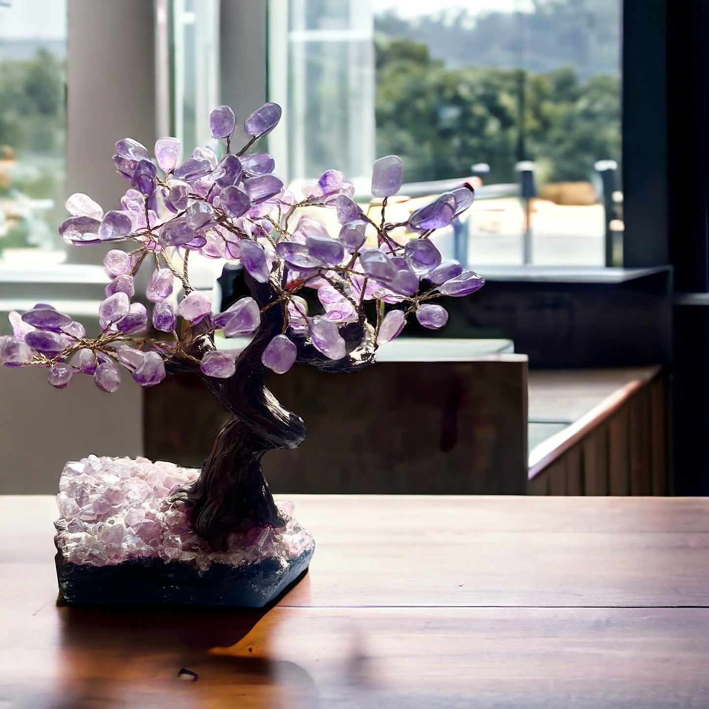 Bonsai Cuarzo Amatista