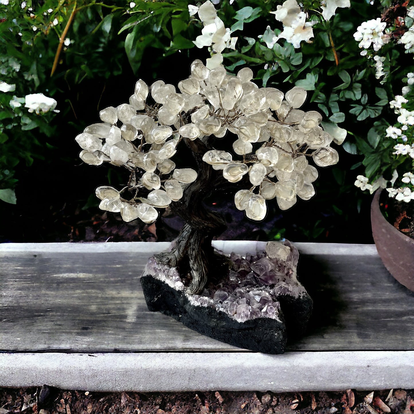 Bonsai Cuarzo Blanco