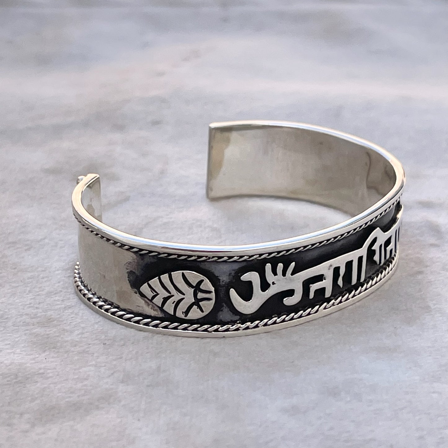 Brazalete de Plata .925 Om Namah Shivaya