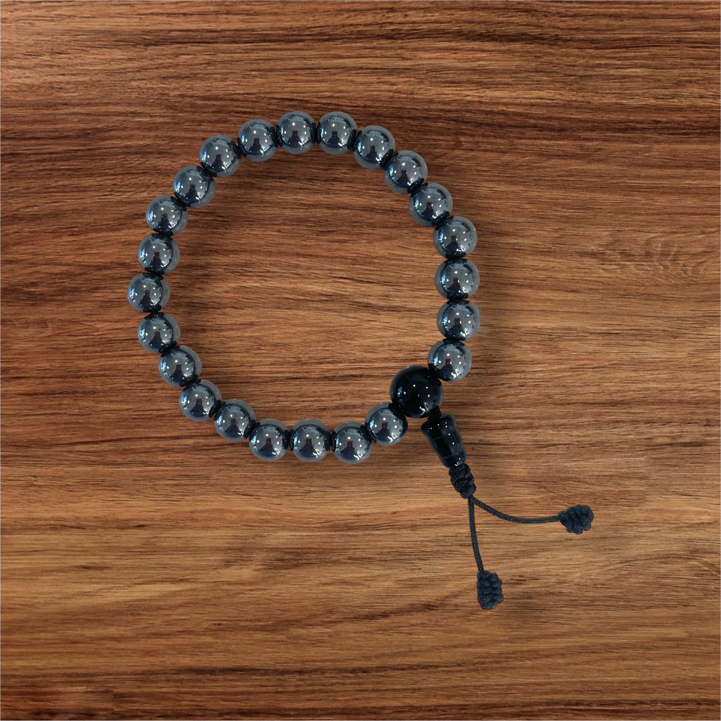 Pulsera Tibetana Auténtica de Hematita